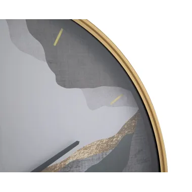 ZEGAR NA ŚCIANĘ ART 60X6 cm